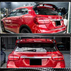 Mercedes GLA X156 2014-2019 рр. Спойлер V2 (Карбон) фото 3