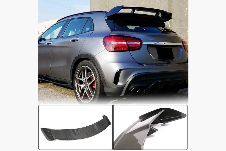 Mercedes GLA X156 2014-2019 рр. Спойлер V2 (Карбон) Image
