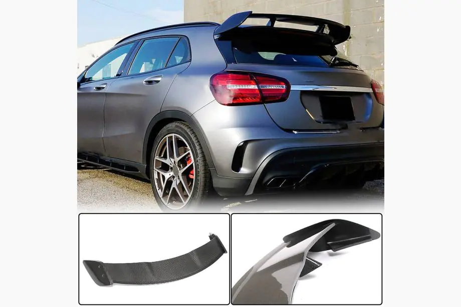 Mercedes GLA X156 2014-2019 рр. Спойлер V2 (Карбон) Image