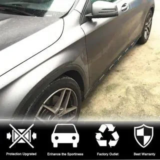 Бокові пороги (для GLA45 AMG 2013-2016, Карбон) фото 2