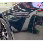 Mercedes AMG GT 4 X290 2018- рр. Накладки на передні крила (для 2018-2022, Карбон) фото 2