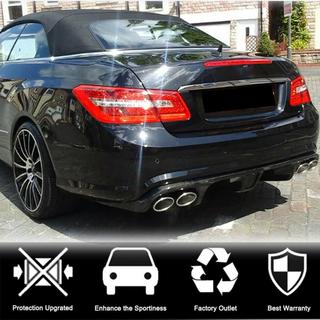 Дифузор заднього бампера (для E63 AMG 2009-2013, Карбон) фото 2