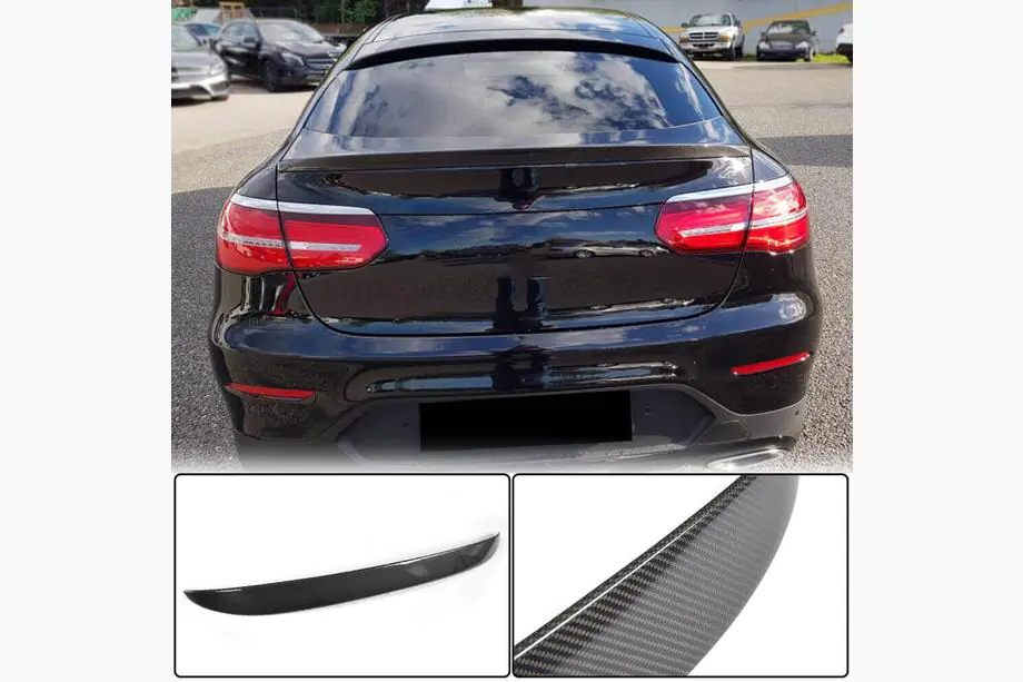 Mercedes GLC coupe C253 2016-2023 рр. Бленда (Карбон) Image