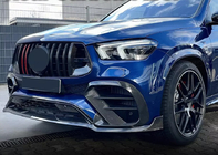Mercedes GLE W167 2018- рр. Решітка радіатора GT Panamericana GT-R Carbon (для AMG-Line/GLE53/GLE63 2019-2023) фото 3