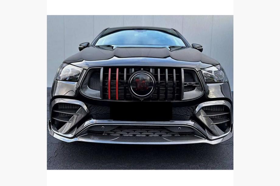 Mercedes GLE W167 2018- рр. Решітка радіатора GT Panamericana GT-R Carbon (для AMG-Line/GLE53/GLE63 2019-2023) Image