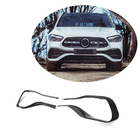 Накладки на передній бампер V2 (для AMG/AMG-Line, Карбон) фото 1