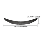 Mercedes SLK R172 2011-2016 рр. Спойлер V1 (для 2011-2020, Карбон) фото 4
