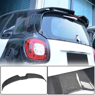 Спойлер V1 (для fortwo, Карбон) фото 1