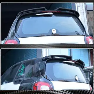 Спойлер V1 (для fortwo, Карбон) фото 3