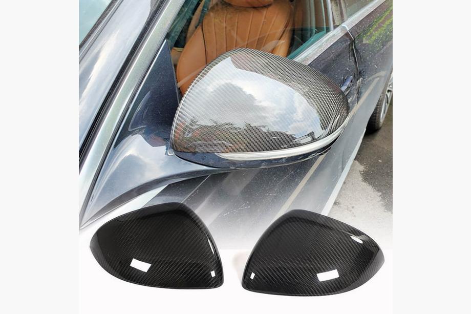 Mercedes S-сlass W223 2020- рр. Кришки дзеркал (Карбон) Image