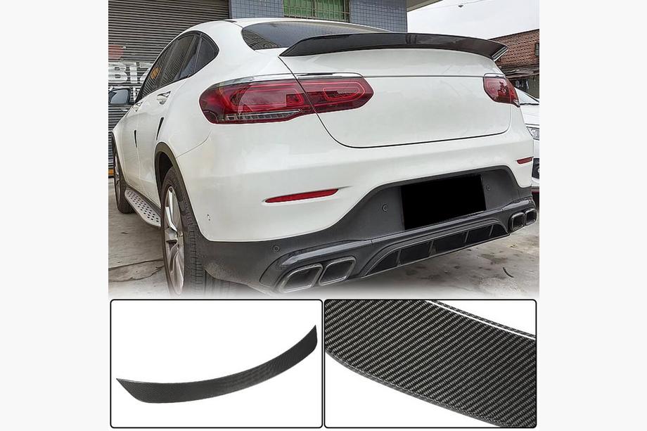 Mercedes GLC coupe C253 2016-2023 рр. Спойлер V2 (Карбон) Image