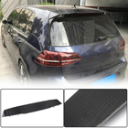 Volkswagen Golf 7/E-Golf 2012-2020 рр. Спойлер V4 (для GTI/R HB, Карбон) фото 1