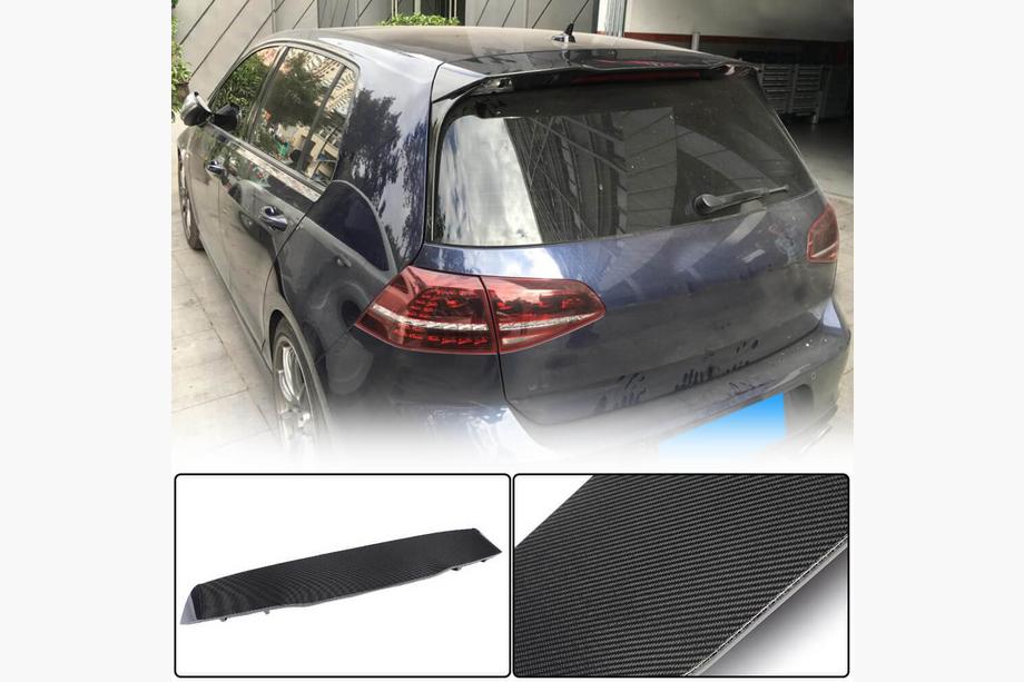 Volkswagen Golf 7/E-Golf 2012-2020 рр. Спойлер V4 (для GTI/R HB, Карбон) Image