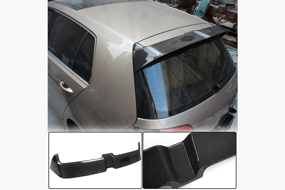 Volkswagen Golf 7/E-Golf 2012-2020 рр. Спойлер V1 (для Base/R-Line HB, Карбон) Image