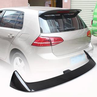 Спойлер V6 (для Base/R-Line HB, Карбон) Volkswagen Golf 7/E-Golf 2012-2020 рр. фото 1