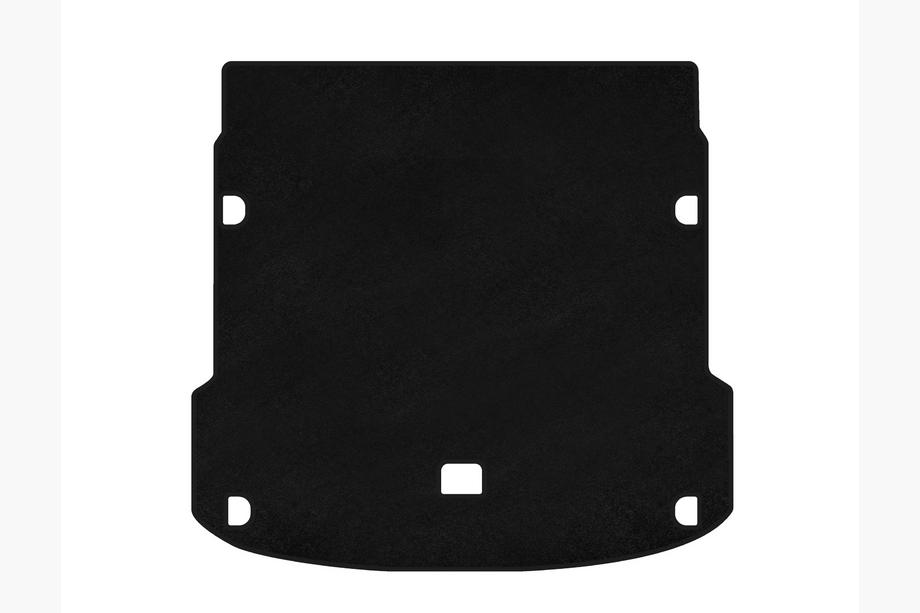 Audi e-Tron 2018-2022 рр. Килимок багажника текстильний Premium (Чорний) Image