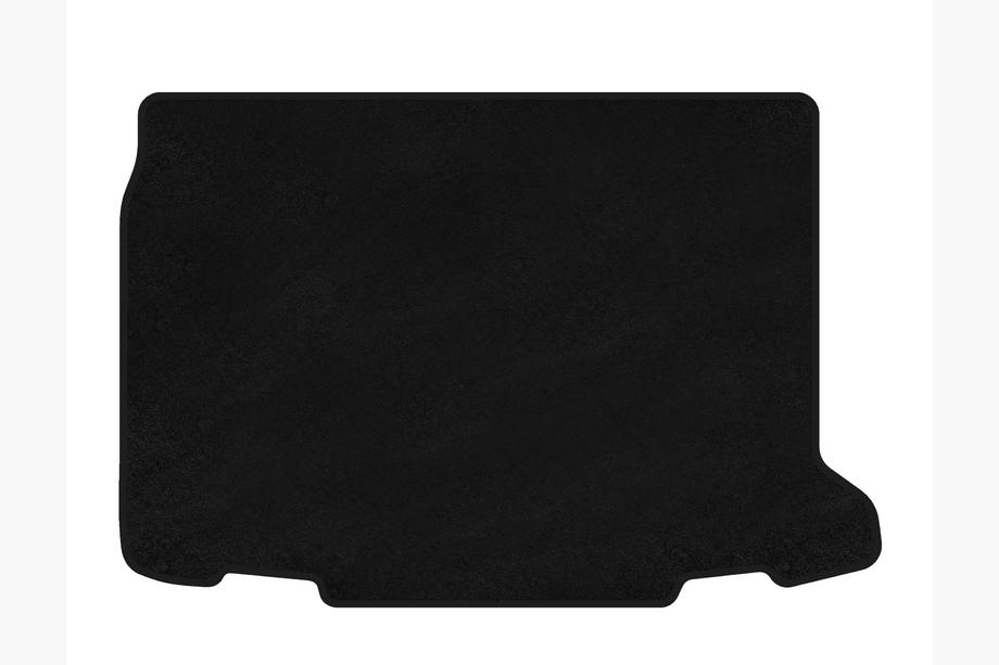 Citroen DS-3 2009-2016 рр. Килимок багажника текстильний Premium (Чорний) Image