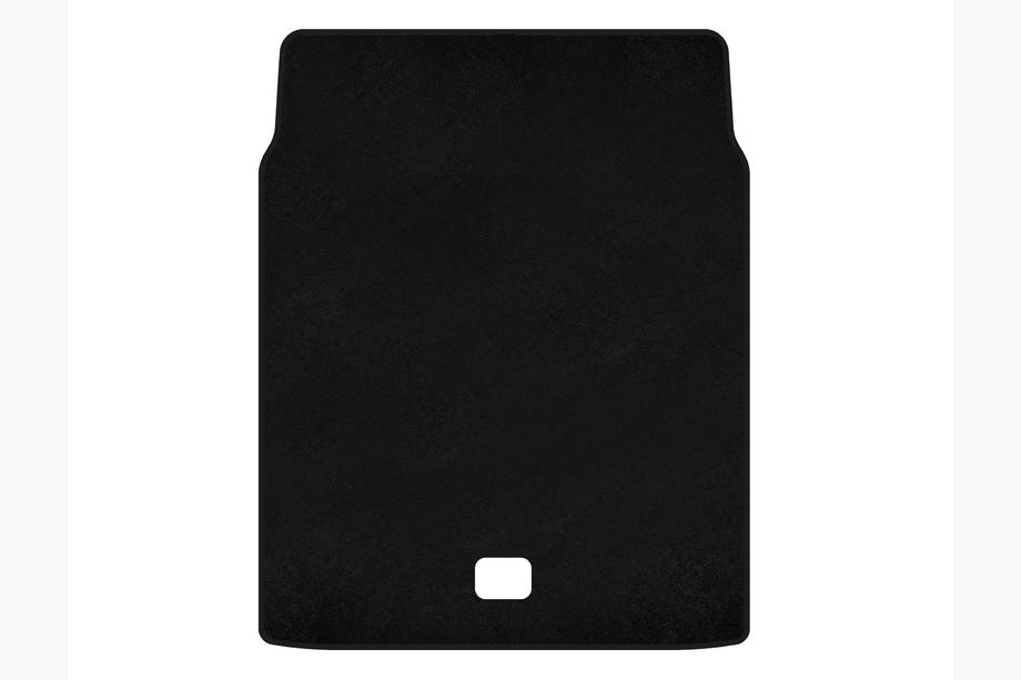 Mercedes S-сlass W222 2013-2020 рр. Килимок багажника текстильний Premium (2017-2020, SD, Довга база, Чорний) Image