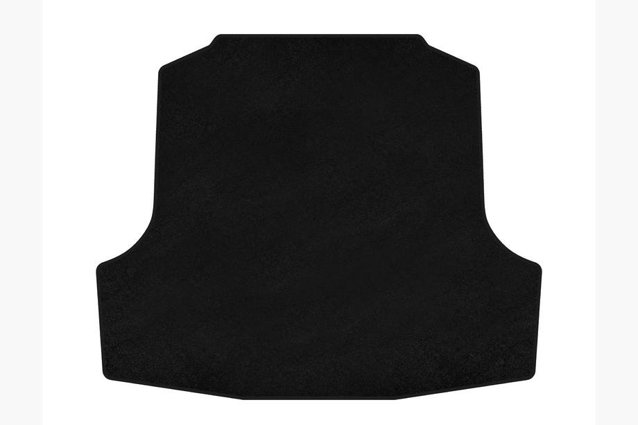 Nissan Maxima 2015-2023 рр. Килимок багажника текстильний Premium (SD, Чорний) Image