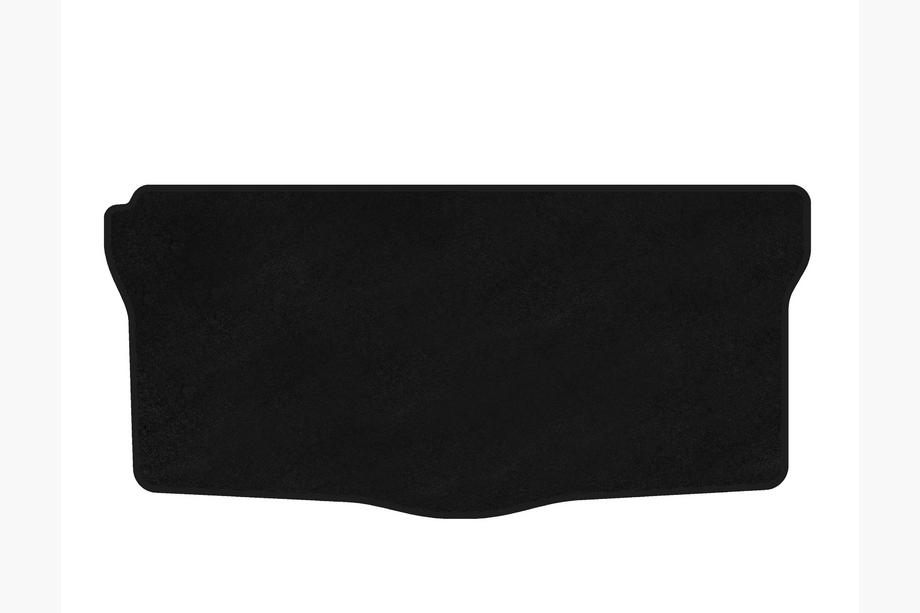 Peugeot 107 2005-2014 рр. Килимок багажника текстильний Premium (HB, Чорний) Image