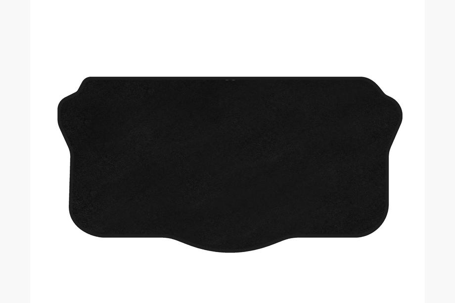 Peugeot 108 2014-2021 рр. Килимок багажника текстильний Premium (HB, Чорний) Image