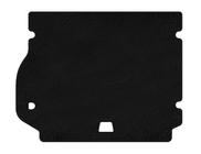 Range Rover Sport 2005-2013 рр. Килимок багажника текстильний Premium (2005-2009, Чорний) фото 1