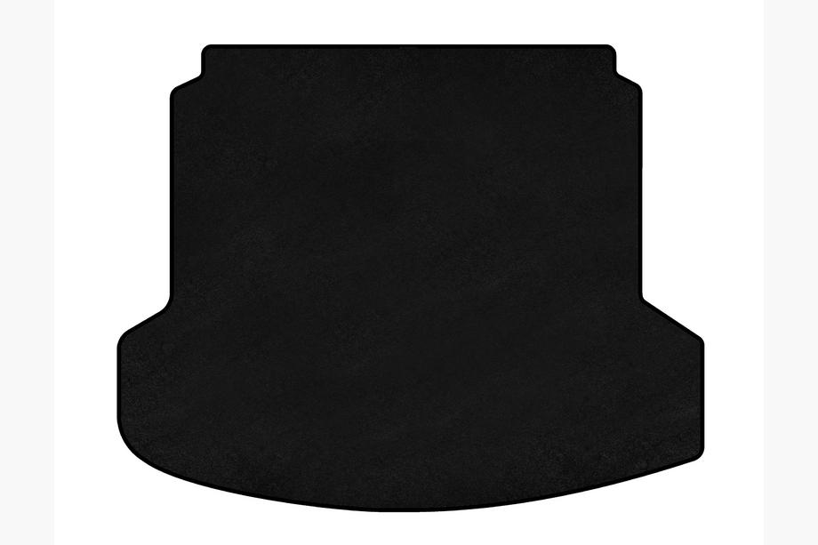 Renault Megane IV 2016-2025 рр. Килимок багажника текстильний Premium (SD, Чорний) Image