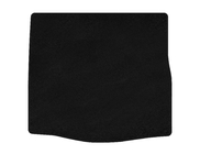 Renault Scenic/Grand 2016-2025 рр. Килимок багажника текстильний Premium (нижній, 5-ти місний, Чорний) фото 1