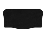 Toyota Aygo 2007-2014 рр. Килимок багажника текстильний Premium (2007-2009, HB, 3-х дверний, Чорний) фото 1