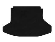 Toyota Prius 2003-2009 рр. Килимок багажника текстильний Premium (LB, Чорний) фото 1