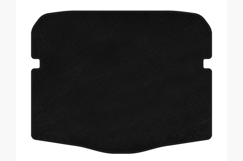 Volvo C70 2006-2010 рр. Килимок багажника текстильний Premium (Кабріолет, Чорний) Image