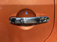 Volkswagen Touran 2003-2010 рр. Накладки на ручки (4 шт, нерж) фото 2