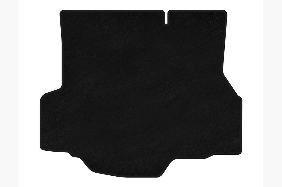 Ford Fiesta 2008-2017 рр. Килимок багажника текстильний Premium (2010-2013, SD, Мексика, Чорний) Image