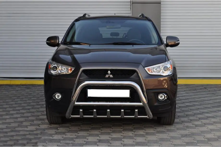 Mitsubishi ASX 2010-2023 рр. Кенгурятник WT003 (нерж.)