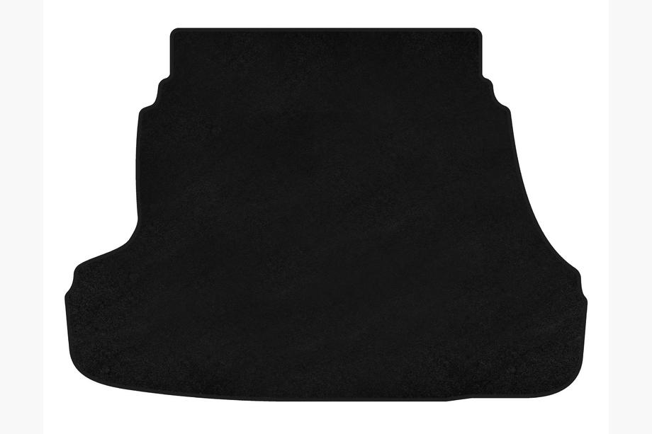 Hyundai Elantra (HD) 2006-2011 рр. Килимок багажника текстильний Premium (SD, Чорний) Image