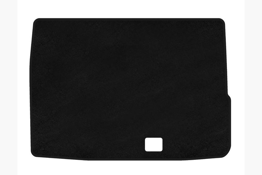 Mercedes SLK R170 1996-2004 рр. Килимок багажника текстильний Premium (Купе, Чорний) Image