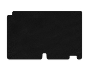 Килимок багажника текстильний Premium (HB, 5-ти дверний, Чорний) фото 1