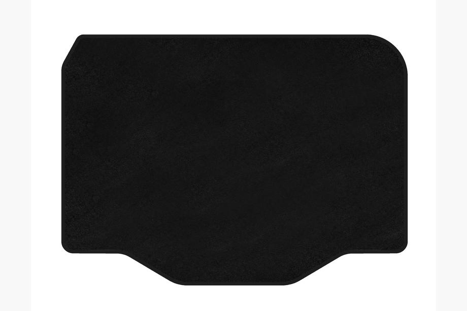 Opel Mokka 2012-2021 рр. Килимок багажника текстильний Premium (Чорний) Image