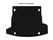 Килимок багажника текстильний Premium V-3 (без сабвуфера, Чорний) фото 1