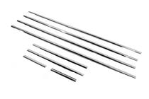 Volkswagen Touran 2003-2010 рр. Зовнішня окантовка вікон (8 шт, нерж) фото 4