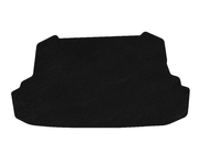 BYD F3 2013-2015 рр. Килимок багажника текстильний Premium (з вирізом під балон, 2013+, SD, Чорний) фото 1