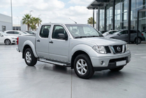 Nissan Navara 2006-2015 рр. Бокові пороги X5-тип (2 шт., алюм.) фото 1