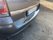 Opel Astra H 2004-2013 рр. Накладка на задній бампер OmsaLine глянець (SW, нерж) фото 3
