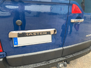 Opel Movano 2010-2021 рр. Планка над номером (нерж.) фото 1