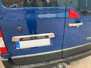 Opel Movano 2010-2021 рр. Планка над номером (нерж.) фото 2