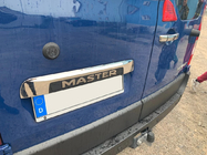 Opel Movano 2010-2021 рр. Планка над номером (нерж.) фото 3