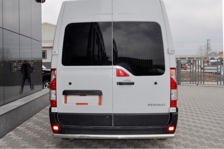 Opel Movano 2010-2021 рр. Задня дуга (нерж.) Image