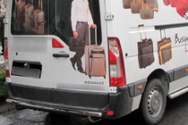 Nissan NV400 2010-2024 рр. Задня дуга (нерж.) фото 2