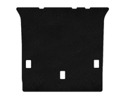 Mercedes G сlass W463 1990-2018 рр. Килимок багажника текстильний Classic (2012-2015, 5-ти дверний, Чорний) фото 1