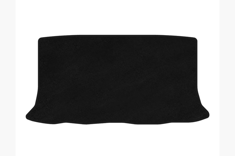 Nissan Micra K12 2003-2010 рр. Килимок багажника текстильний Classic (HB, Чорний) Image